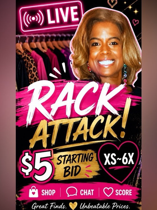 Tops - $5 Rack Attack Live Show Listing